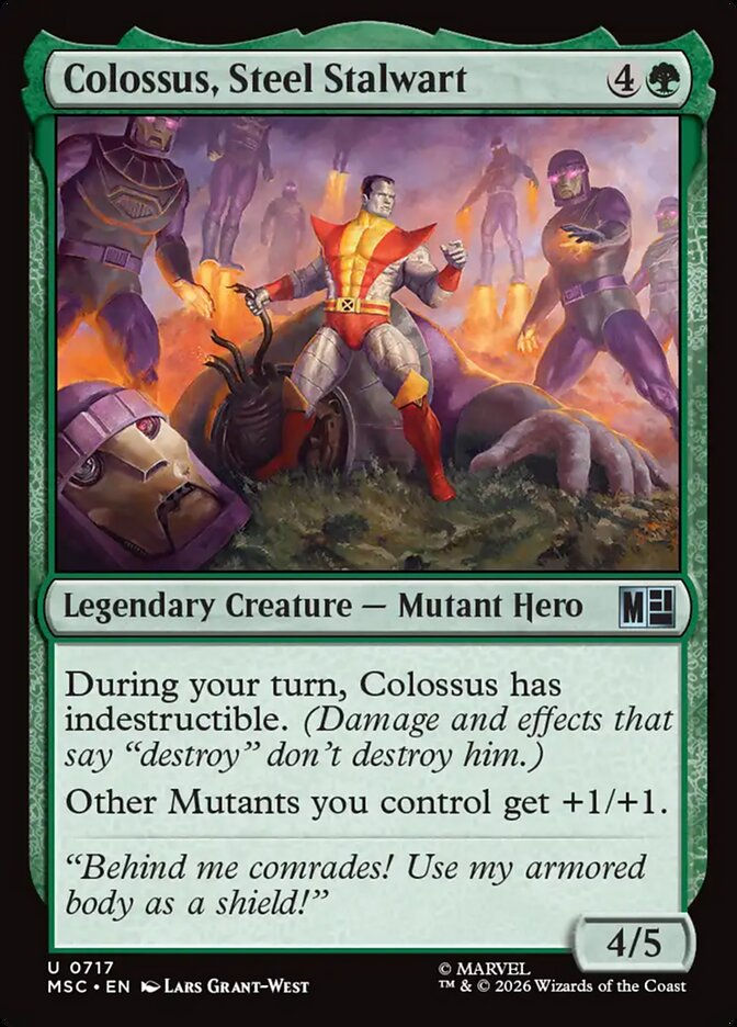 Colossus, Steel Stalwart (MSC) (717)