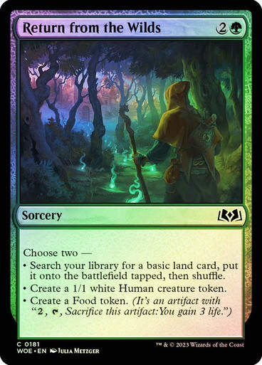 Return from the Wilds (woe) / Foil