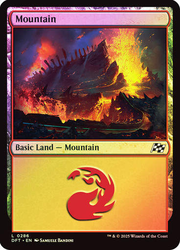 Mountain (DFT) (286) / Foil