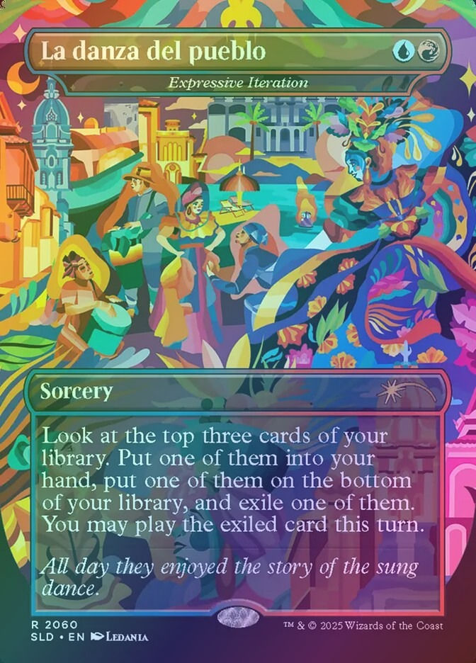 Expressive Iteration (SLD) (2060) / Borderless / Foil