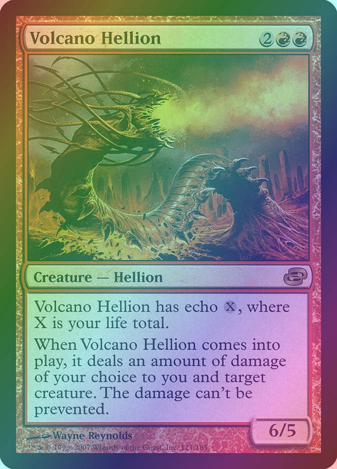 Volcano Hellion (PLC) (111) / Foil