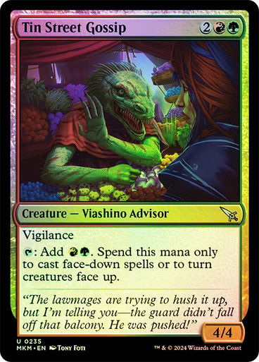 Tin Street Gossip (mkm) (235) / Foil