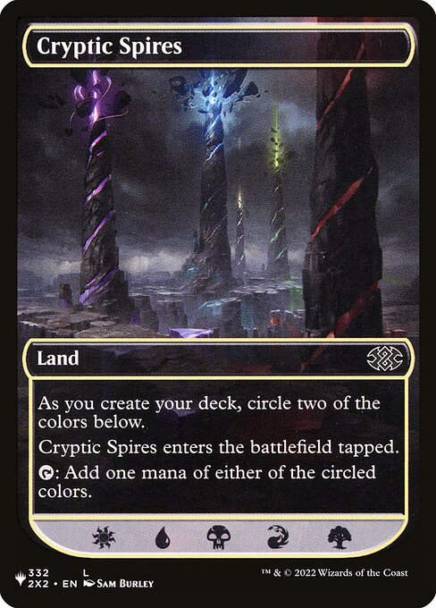 Cryptic Spires (PLST) (2X2-332)