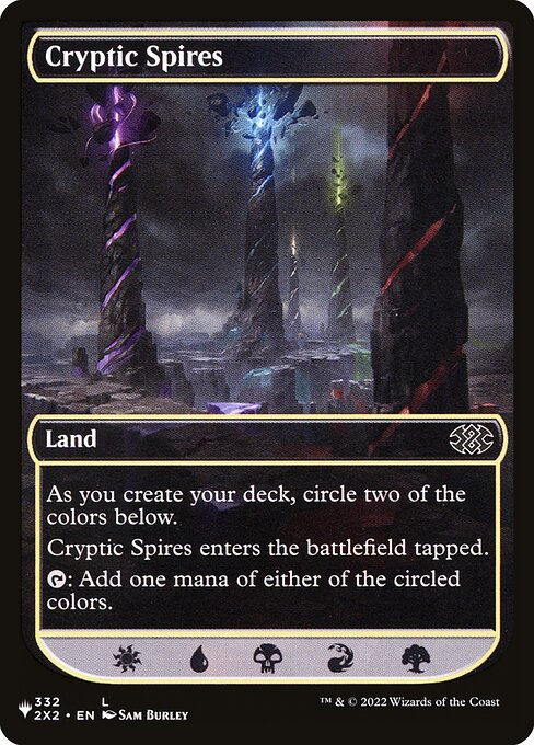 Cryptic Spires (PLST) (2X2-332)