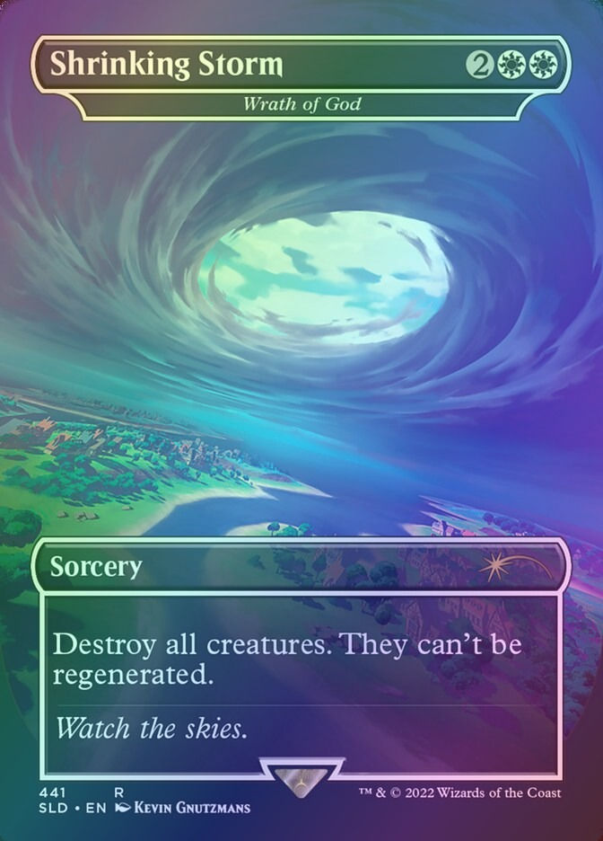Wrath of God (SLD) (441) / Borderless / Foil