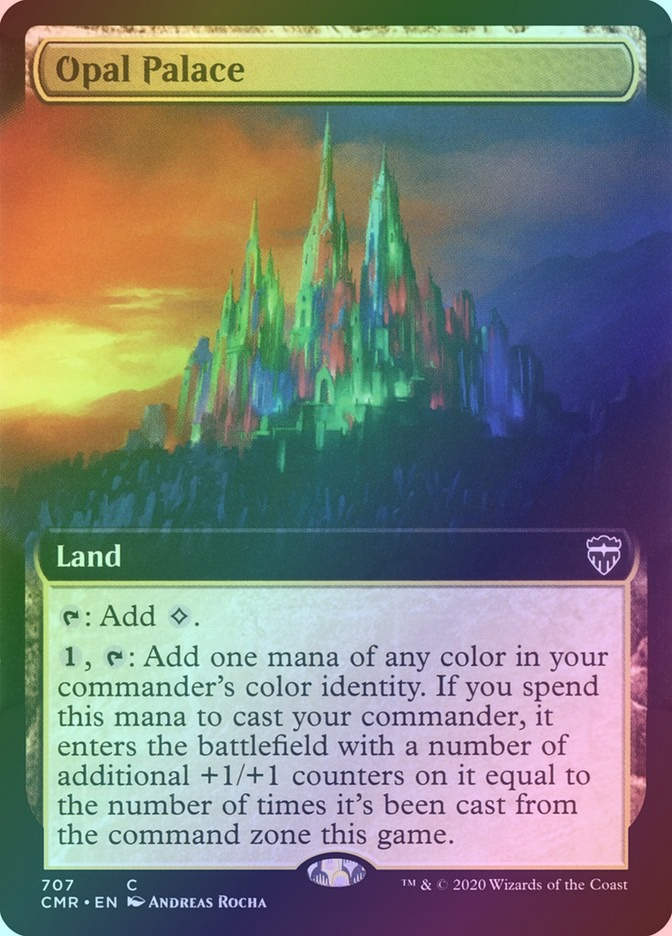 Opal Palace (CMR) (707) / Extended Art / Foil