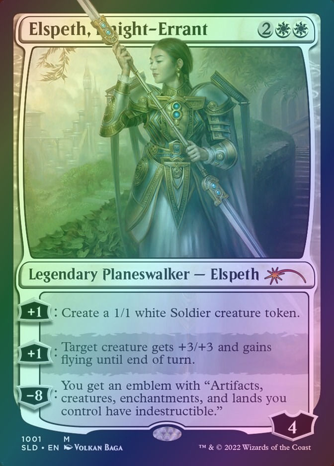 Elspeth, Knight-Errant (SLD) (1001) / Foil