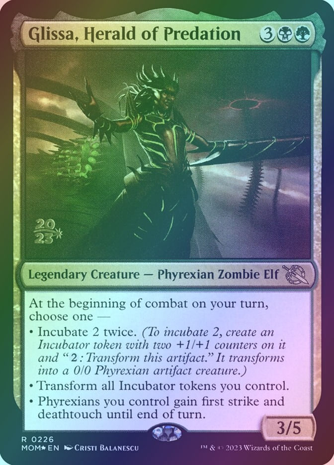 Glissa, Herald of Predation (PMOM) (226s) / Foil