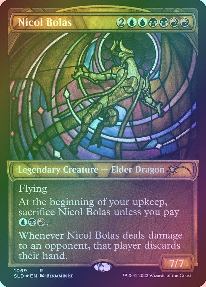 Nicol Bolas (SLD) (1069) / Showcase / Foil