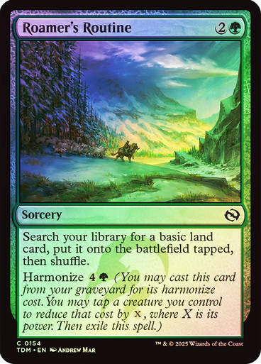 Roamer's Routine (TDM) (154) / Foil