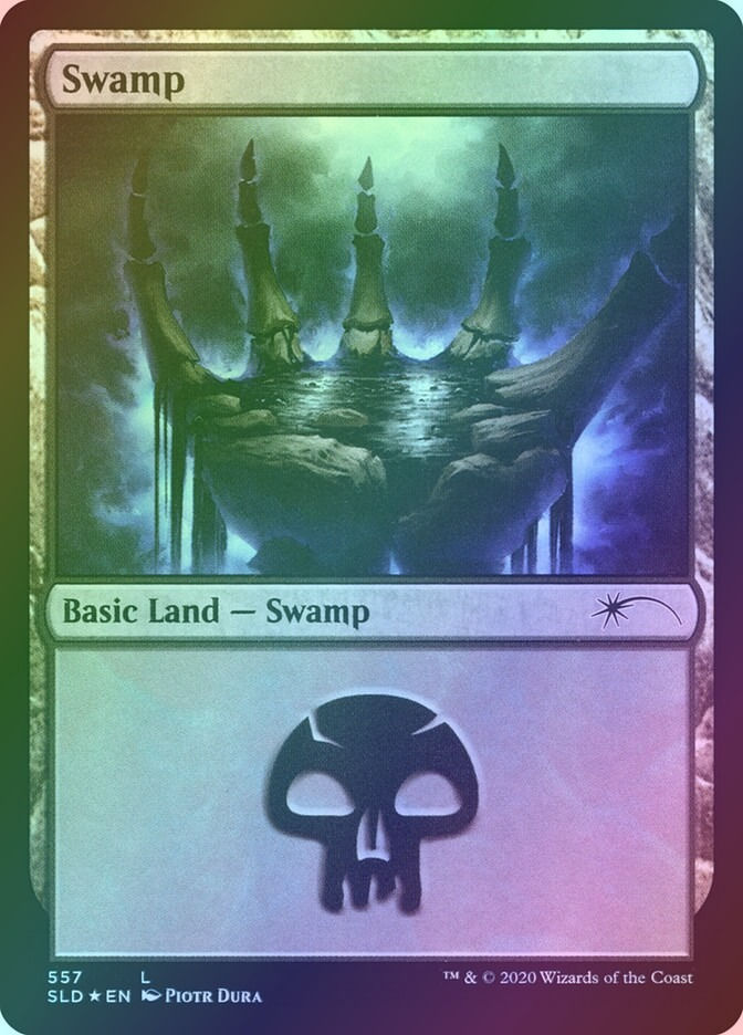 Swamp (SLD) (557) / Foil