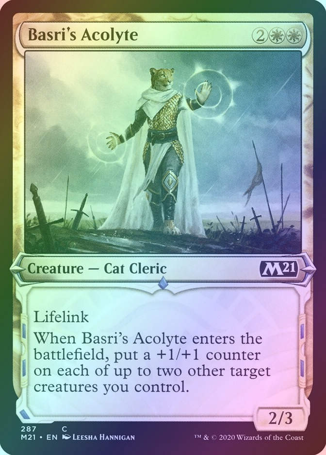 Basri's Acolyte (M21) (287) / Showcase / Foil