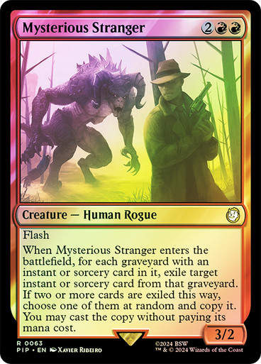 Mysterious Stranger (pip) (63) / Foil