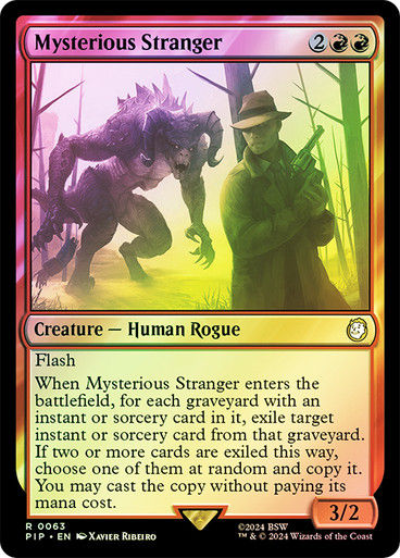 Mysterious Stranger (pip) (63) / Foil