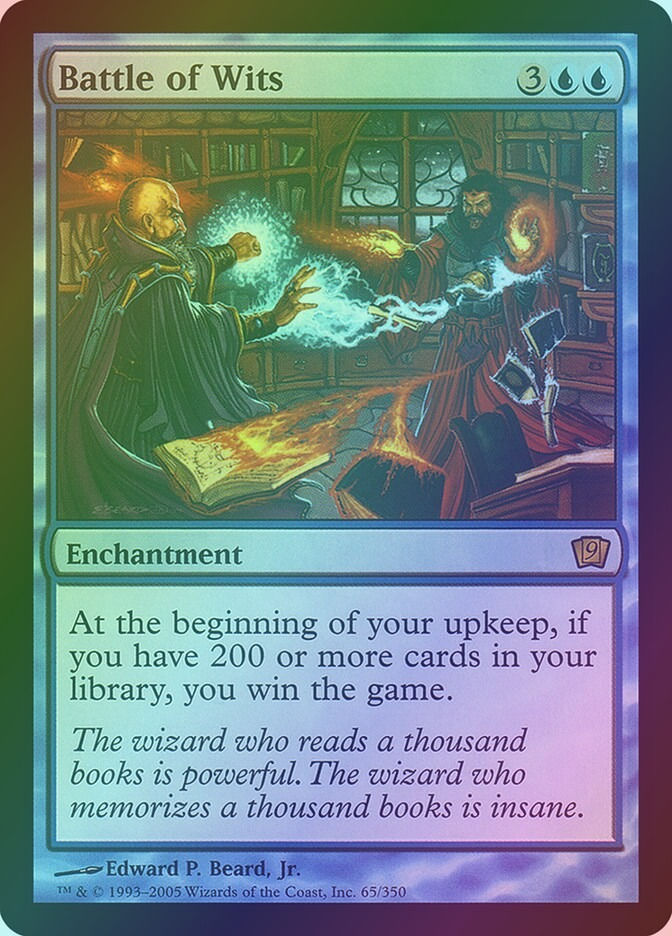Battle of Wits (9ED) (65★) / Foil