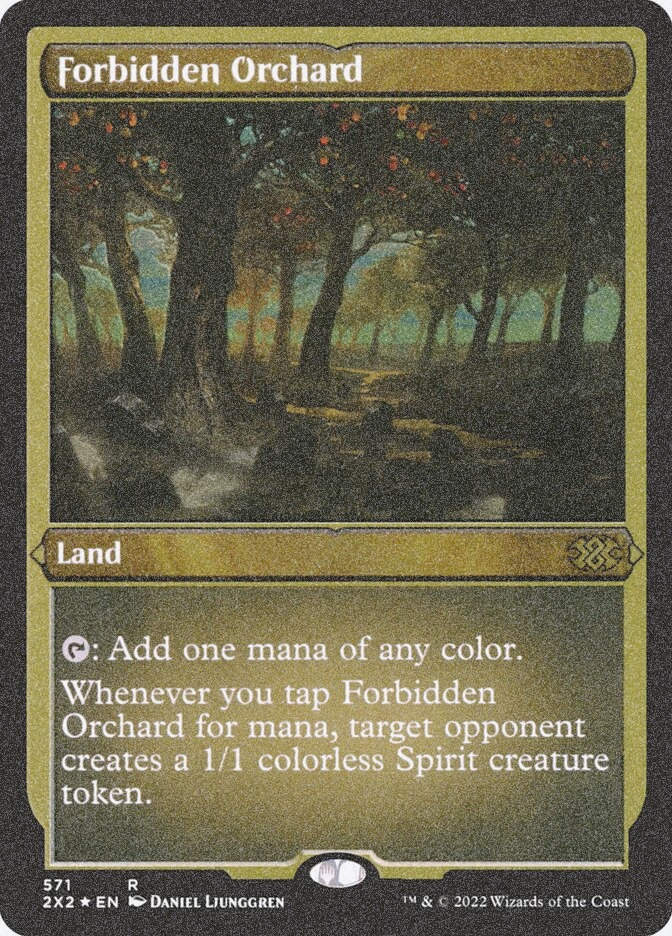 Forbidden Orchard (2X2) (571) / Foil Etched
