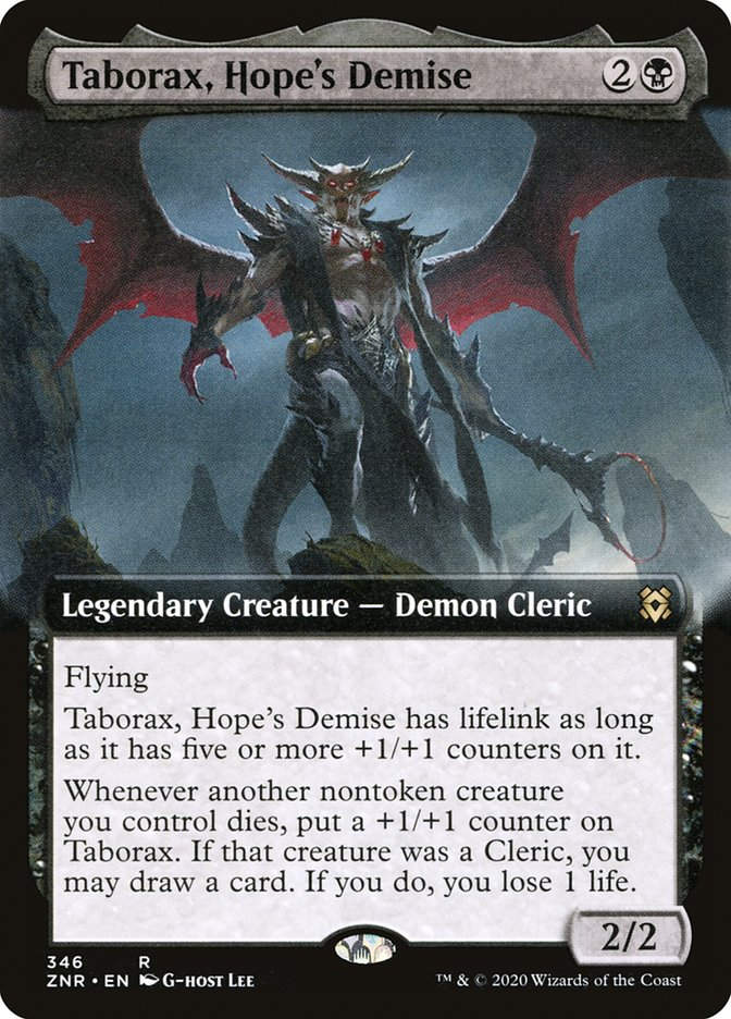 Taborax, Hope's Demise (ZNR) (346) / Extended Art