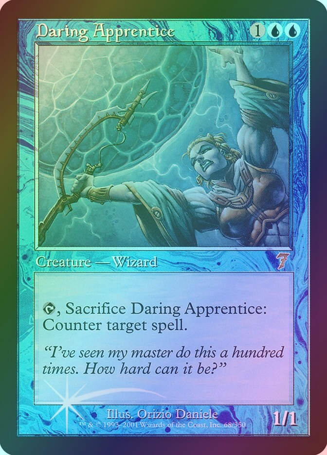 Daring Apprentice (7ED) (68★) / Foil