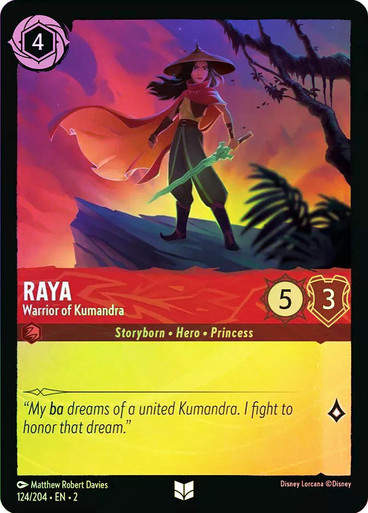 Raya - Warrior of Kumandra (LOR_ROF) / Foil