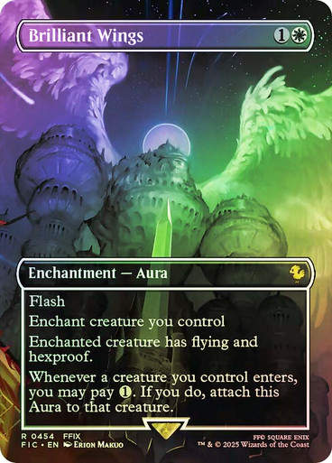 Brilliant Wings (FIC) (454) / Borderless / Foil