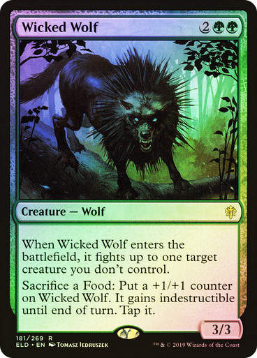 Wicked Wolf (ELD) (181) / Foil
