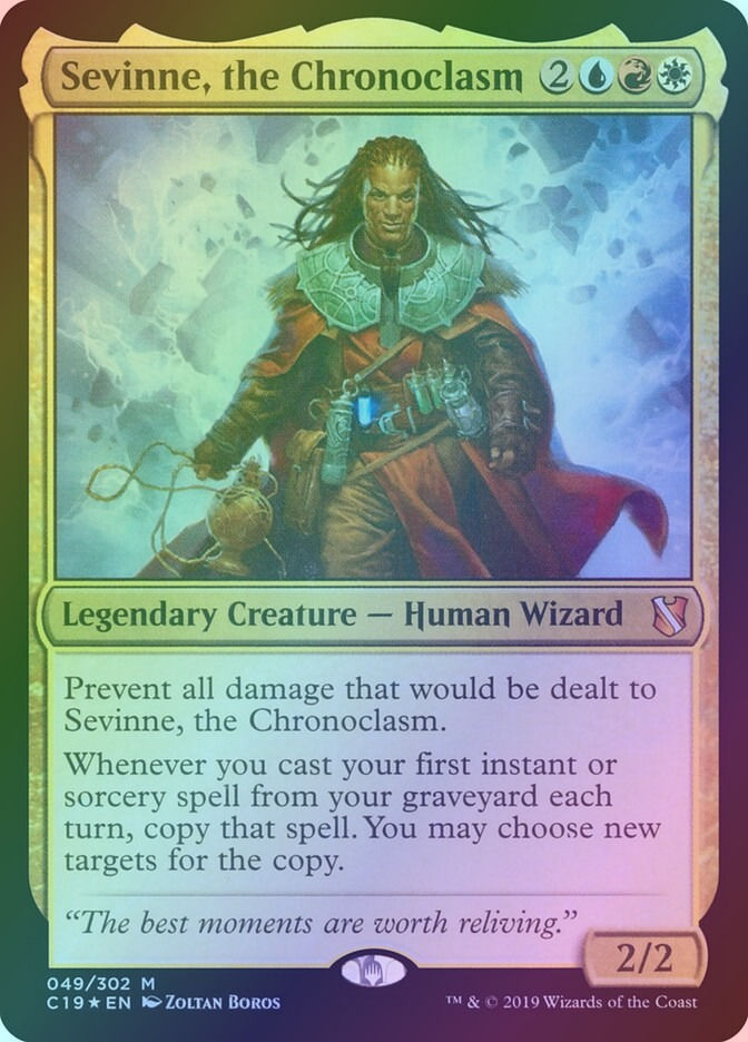 Sevinne, the Chronoclasm (C19) (49) / Foil