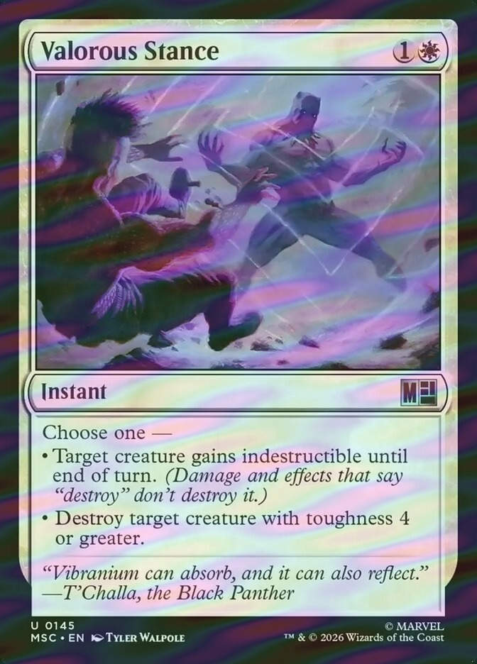 Valorous Stance (MSC) (145) / Surge Foil