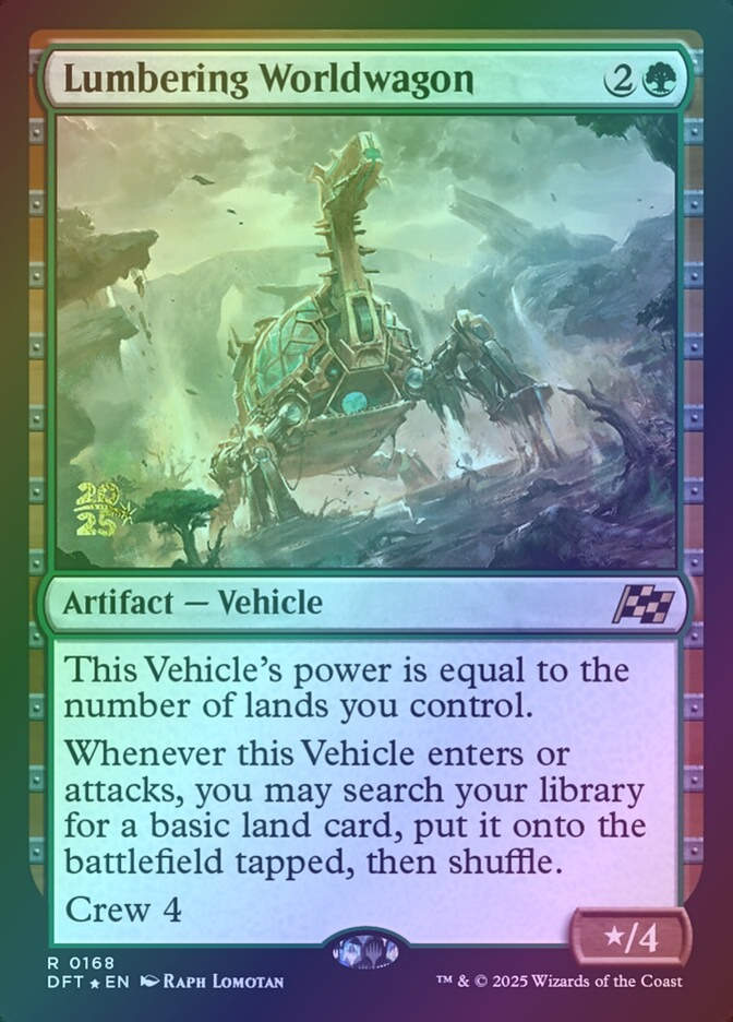 Lumbering Worldwagon (PDFT) (168s) / Foil
