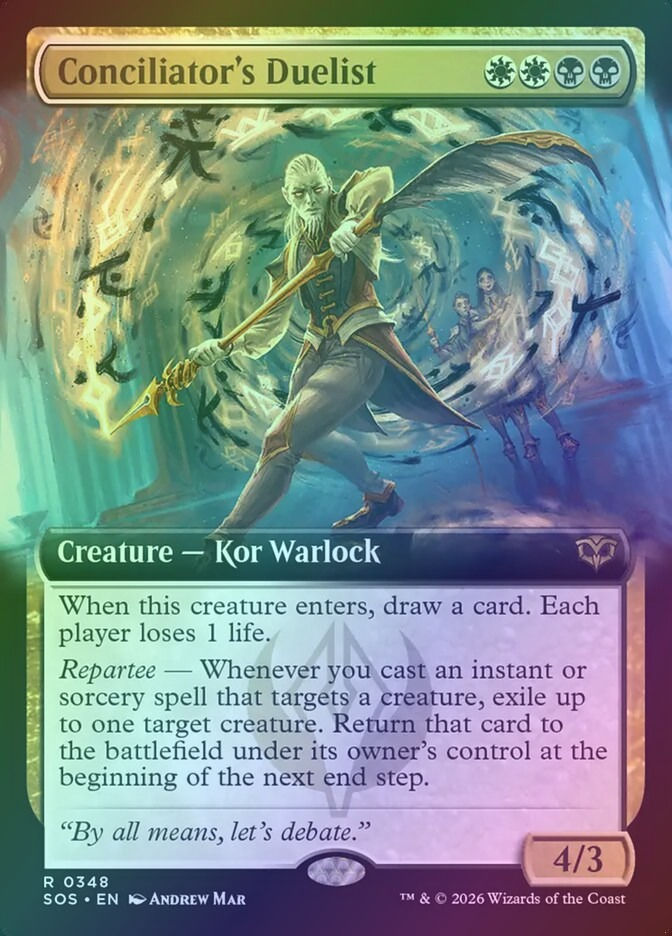 Conciliator's Duelist (SOS) (348) / Extended Art / Foil