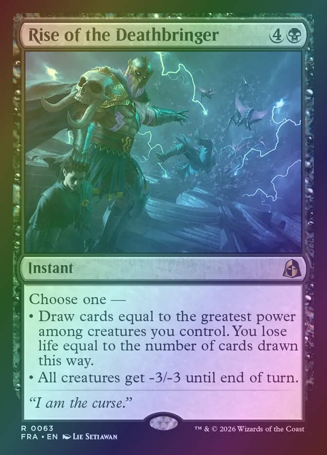 Rise of the Deathbringer (FRA) (63) / Foil