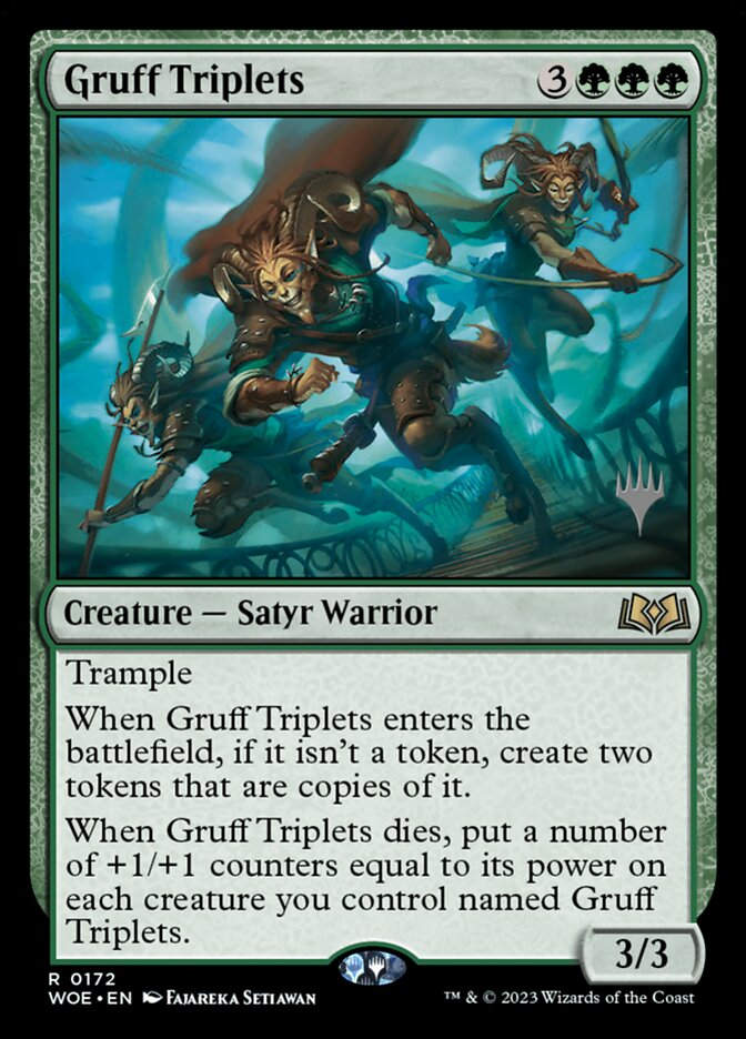 Gruff Triplets (PWOE) (172p)