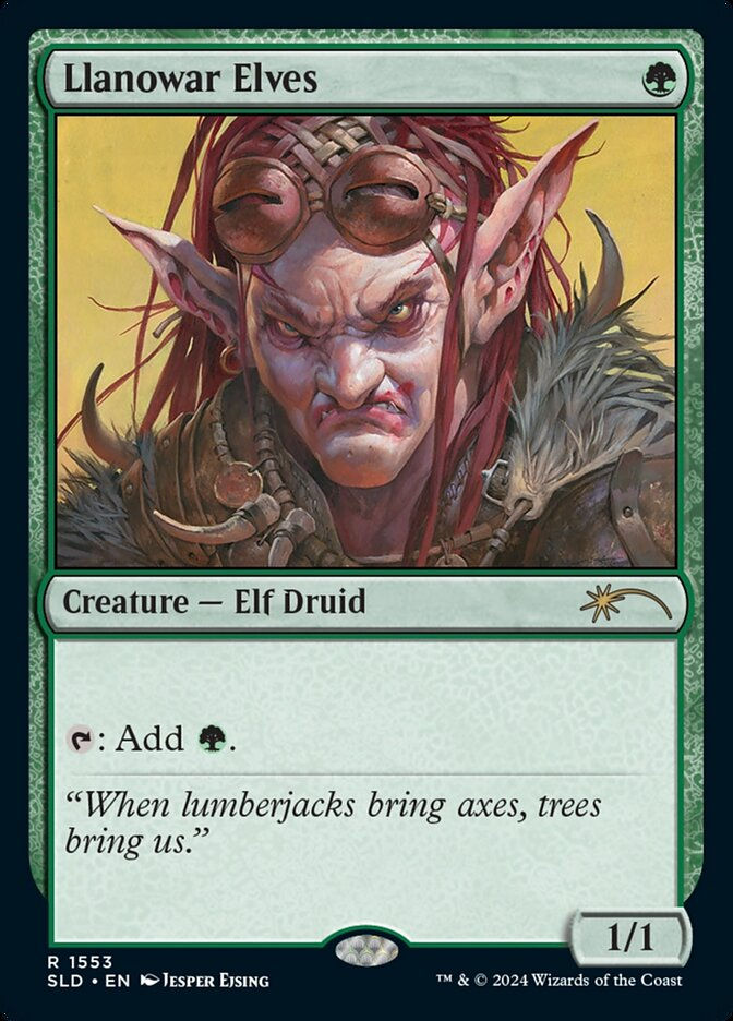 Llanowar Elves (SLD) (1553)