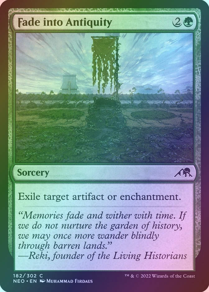 Fade into Antiquity (NEO) (182) / Foil
