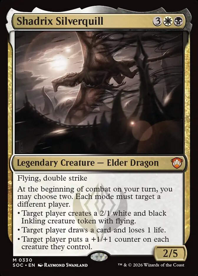 Shadrix Silverquill (SOC) (330)