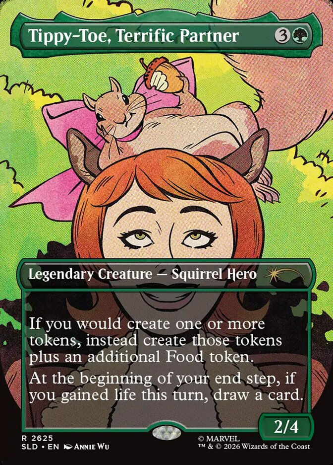 Tippy-Toe, Terrific Partner (SLD) (2625) / Borderless
