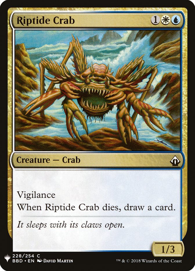 Riptide Crab (MYS)