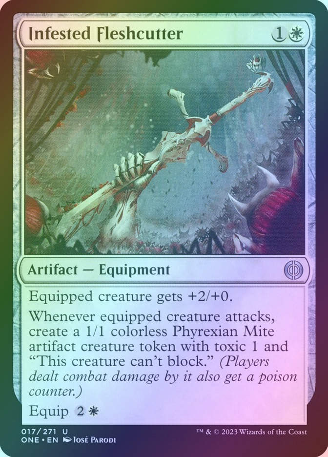 Infested Fleshcutter (ONE) (17) / Foil