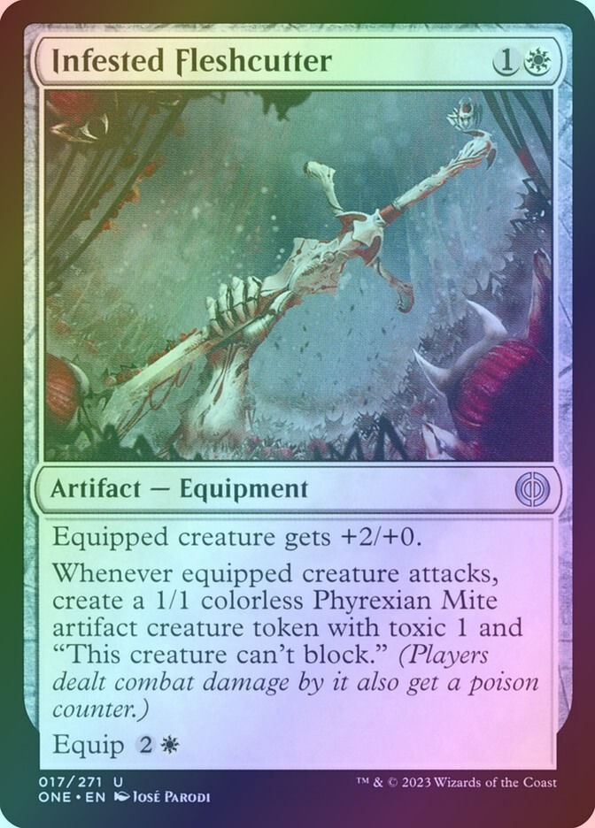 Infested Fleshcutter (ONE) (17) / Foil