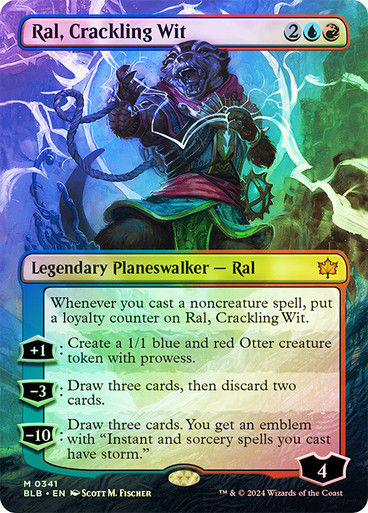 Ral, Crackling Wit (blb) (341) / Borderless Foil