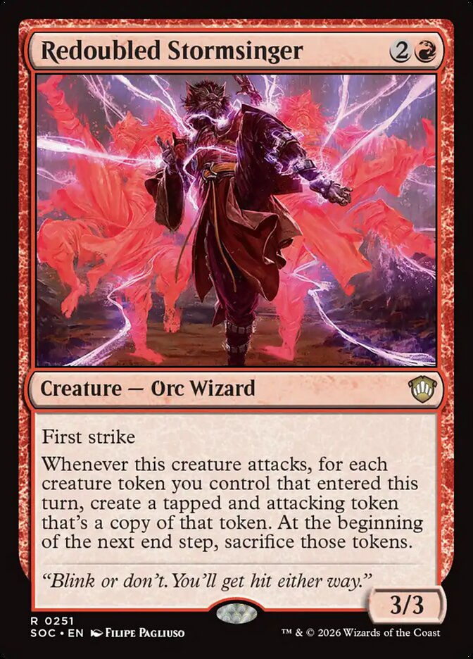 Redoubled Stormsinger (SOC) (251)
