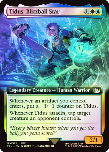 Tidus, Blitzball Star (FIN) (512) / Extended Art / Foil