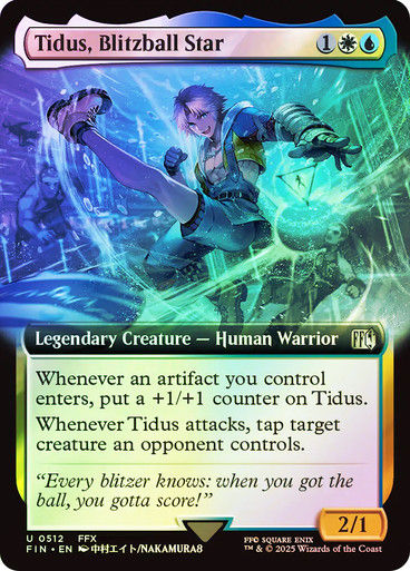 Tidus, Blitzball Star (FIN) (512) / Extended Art / Foil