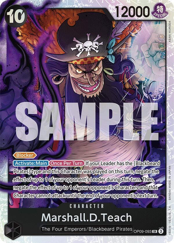 Marshall.D.Teach (093) (OP09-093) / Foil