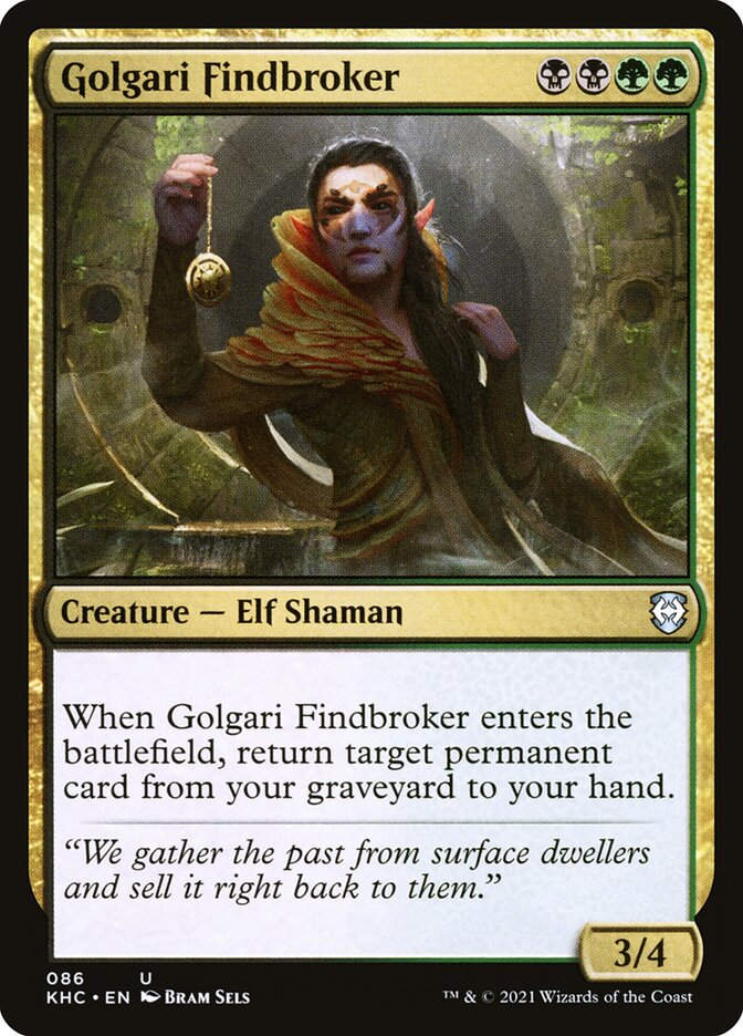 Golgari Findbroker (KHC) (86)