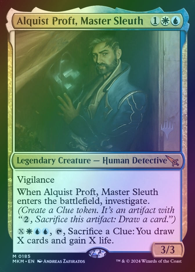 Alquist Proft, Master Sleuth (PMKM) (185p) / Foil