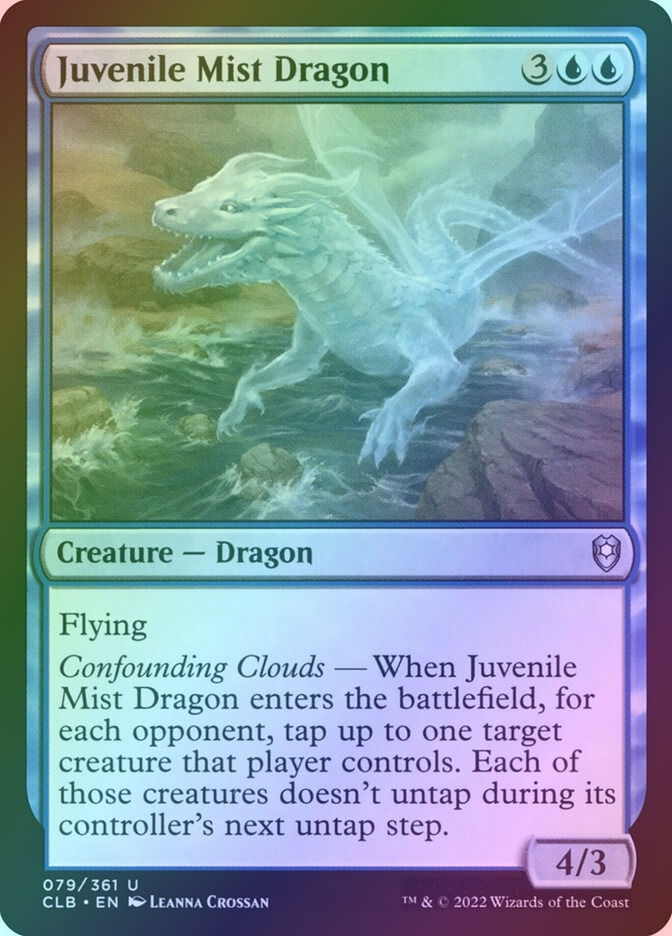 Juvenile Mist Dragon (CLB) (79) / Foil