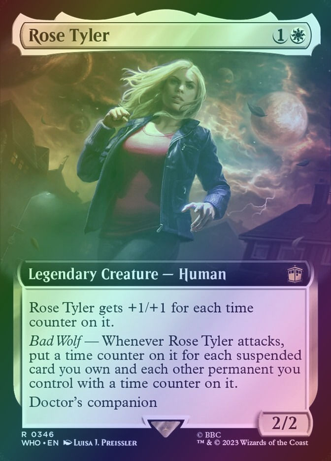 Rose Tyler (WHO) (346) / Extended Art / Foil