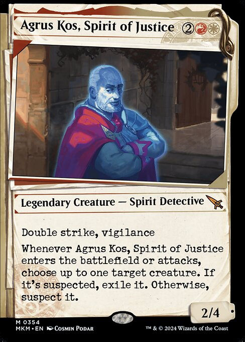 Agrus Kos, Spirit of Justice (mkm) (354) / Showcase