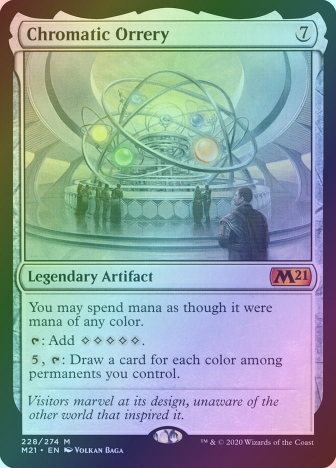 Chromatic Orrery (M21) (228) / Foil