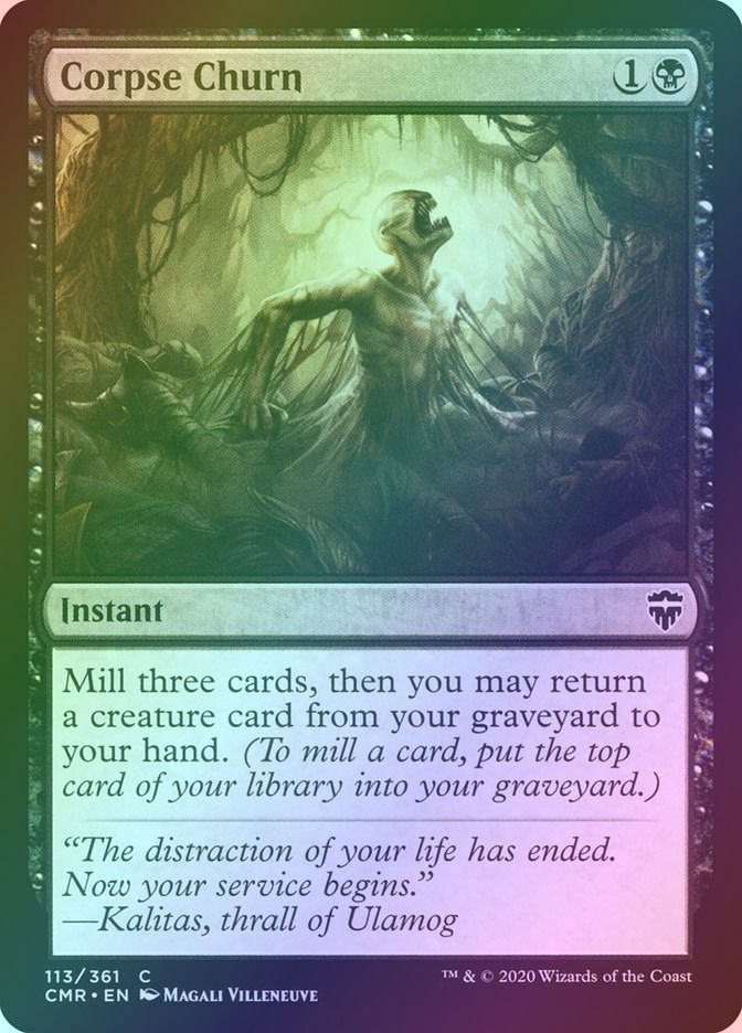 Corpse Churn (CMR) (113) / Foil